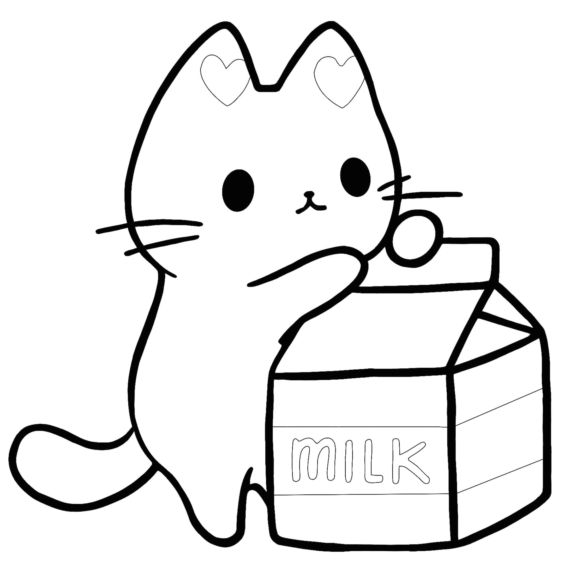 Coloriage Chaton