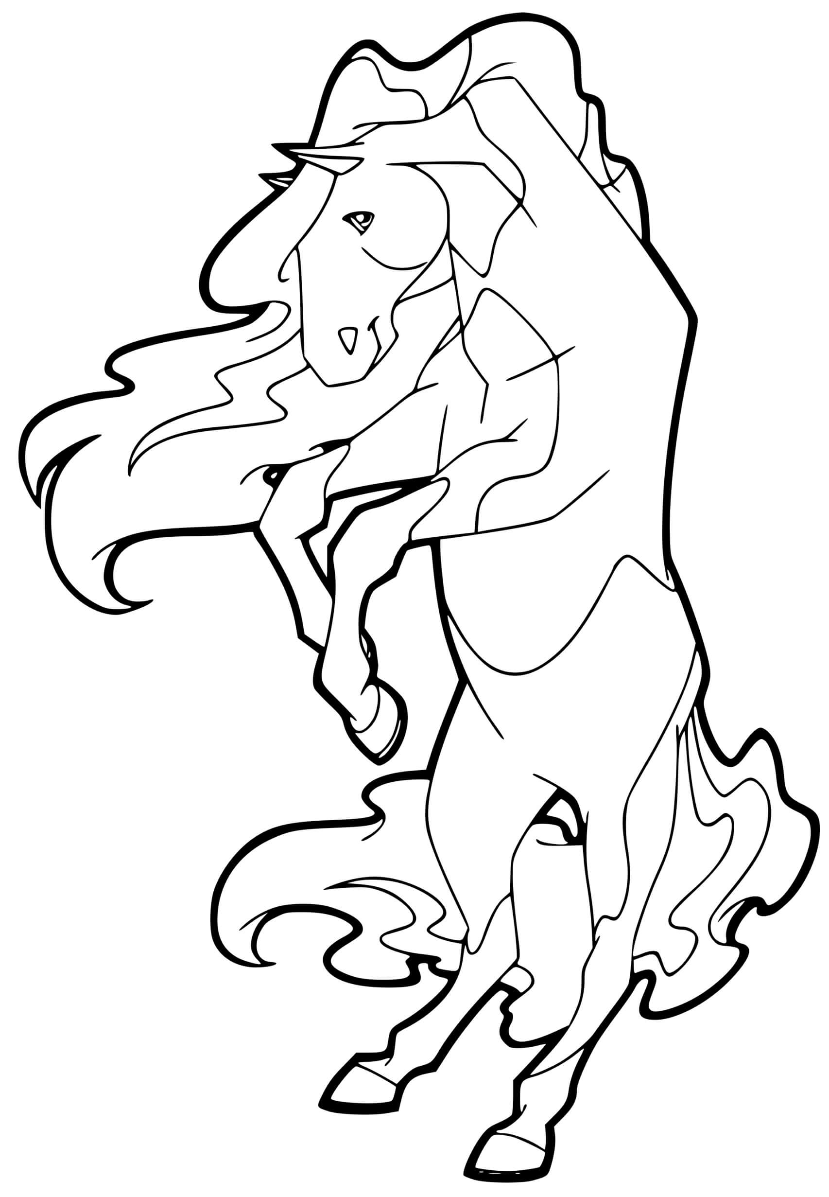 Coloriage Horseland