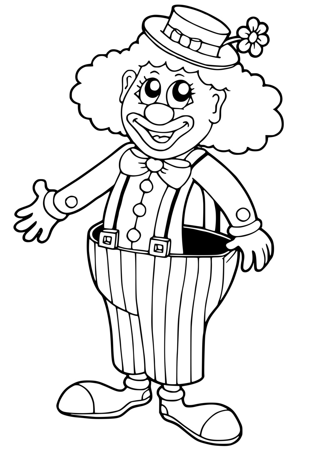 Coloriage Clown