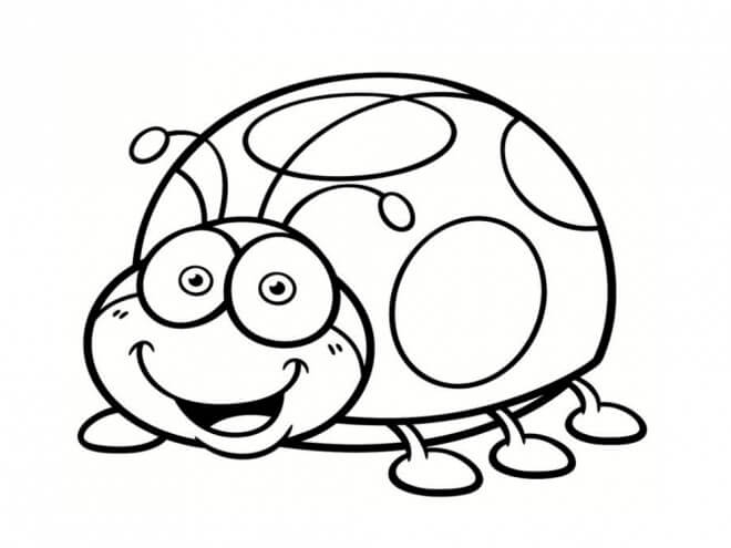 Coloriage Coccinelle