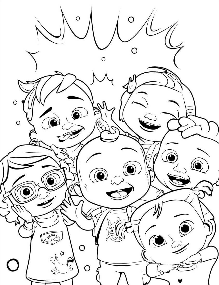Coloriage Cocomelon