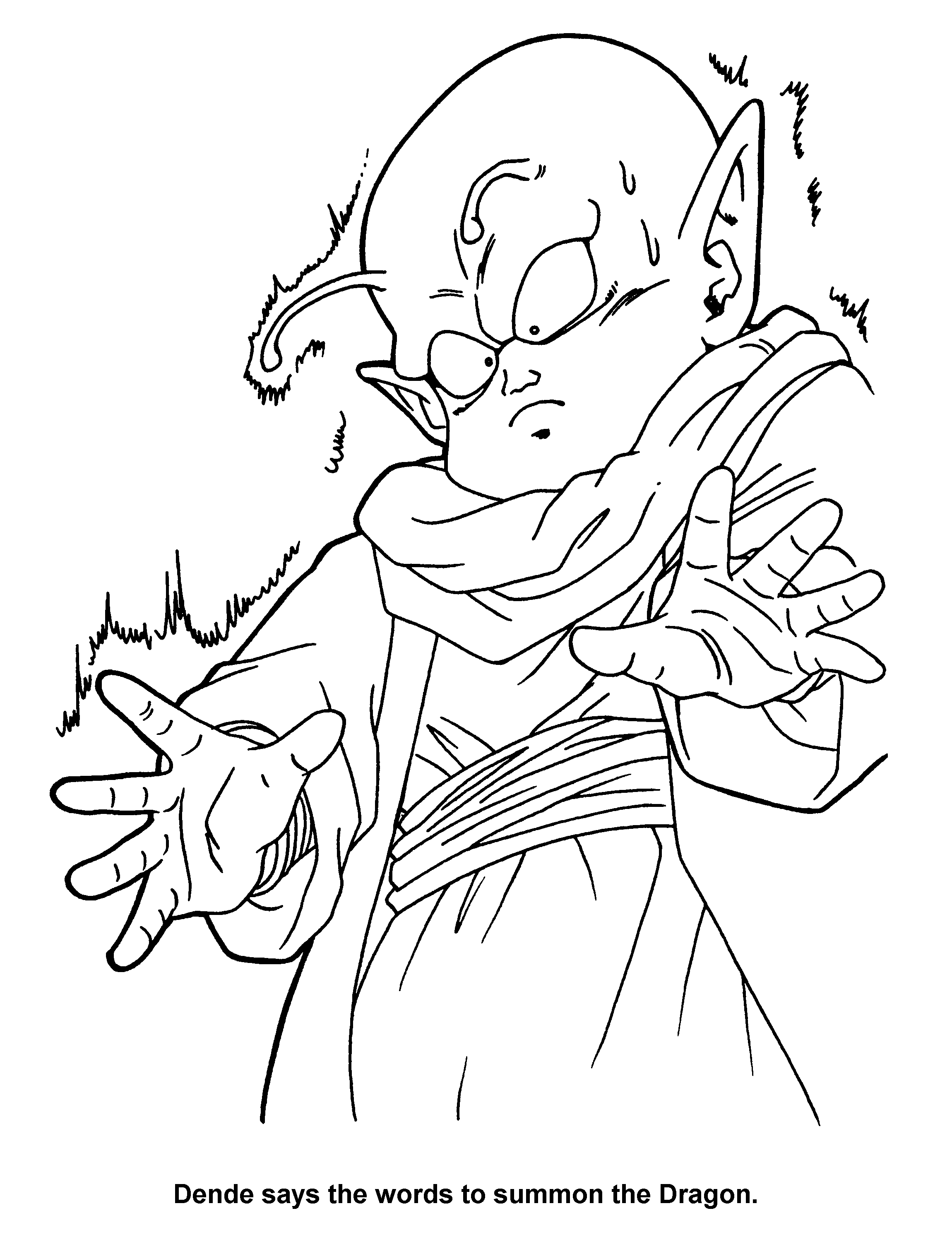 Coloriage Vegeta en mode Super Saiyen furieux - Dragon ball z à imprimer