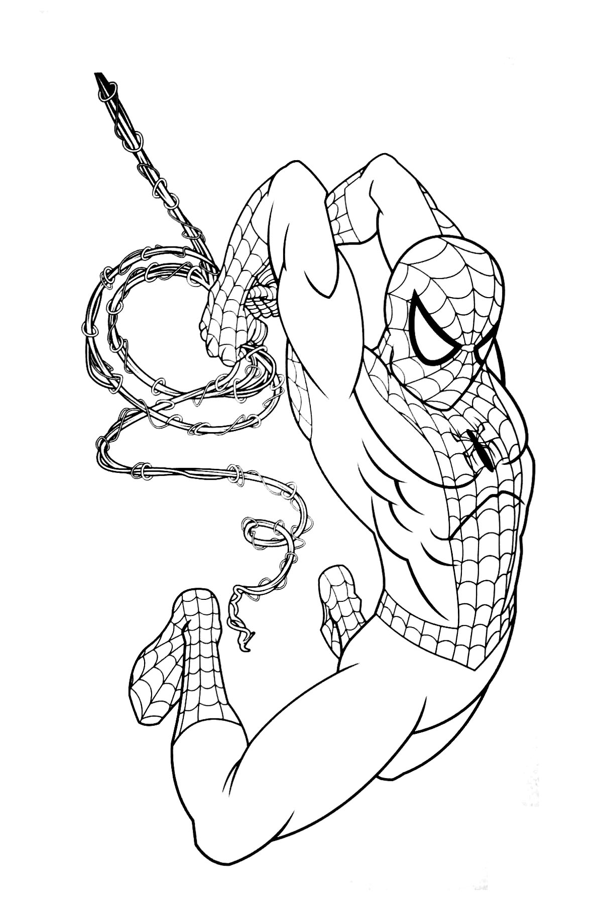 Coloriage Super héros