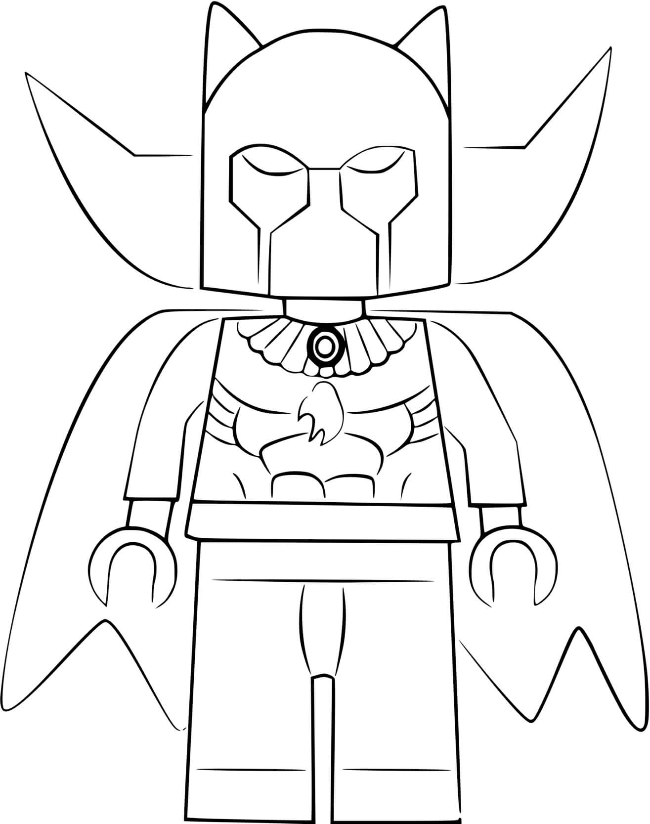 Coloriage Black panther