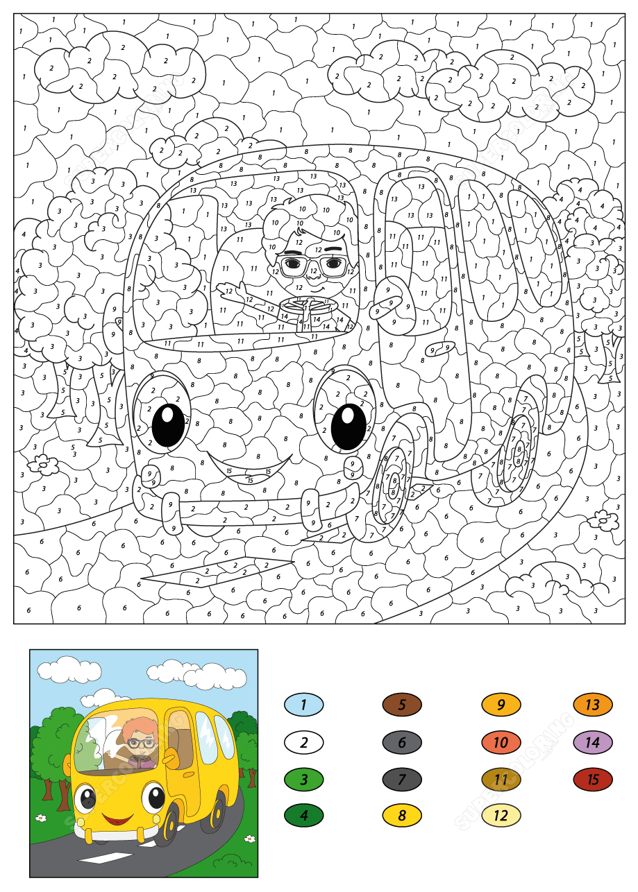 Coloriage Magique CE2