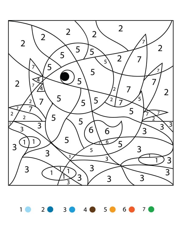 Coloriage Magique Cp Un Petit Oiseau - Magique à imprimer