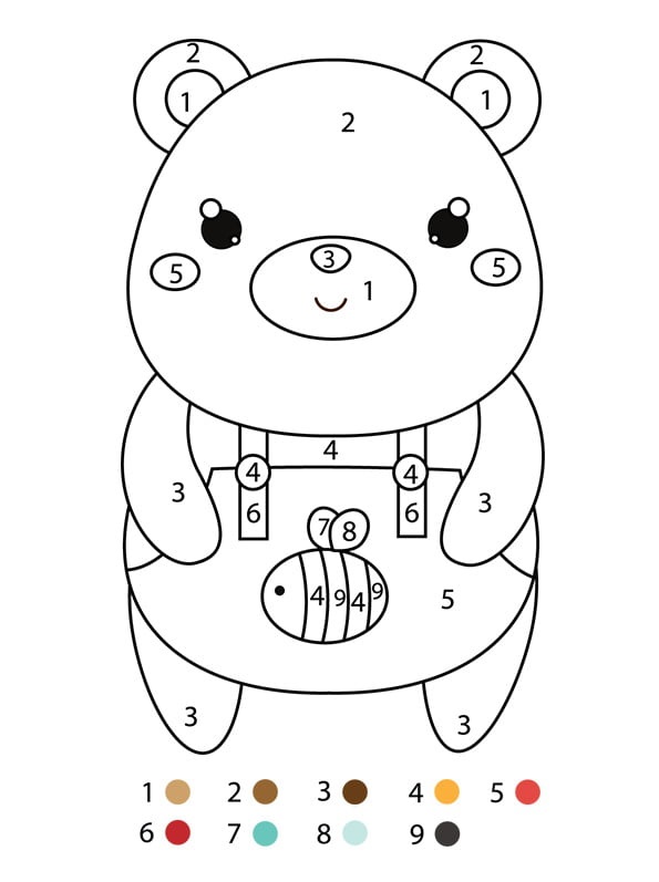 Coloriage Magique maternelle
