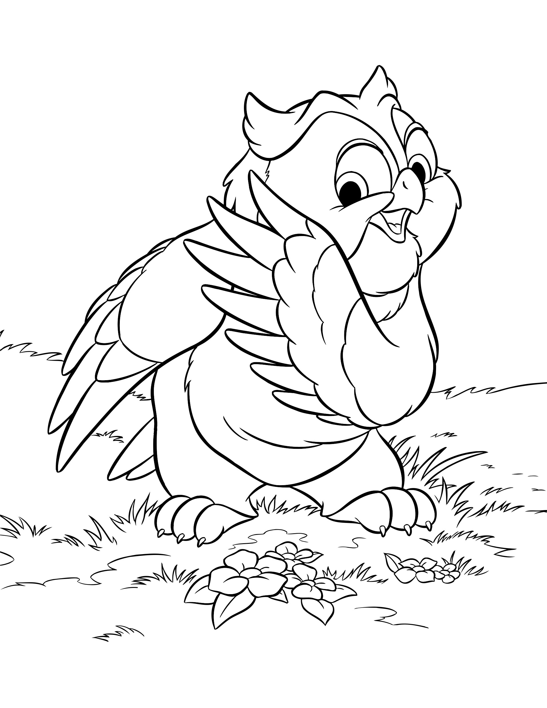 Coloriage Bambi