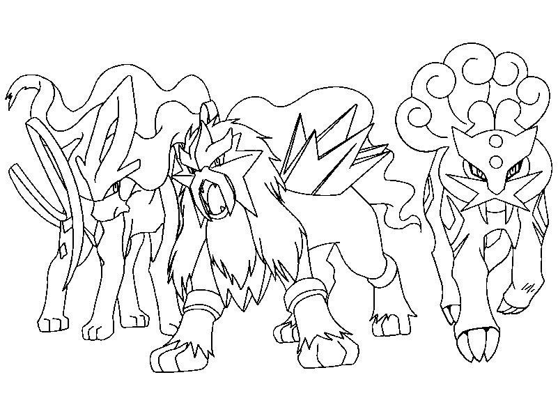 Coloriage Mega Pokemon Légendaire - Pokémon à imprimer