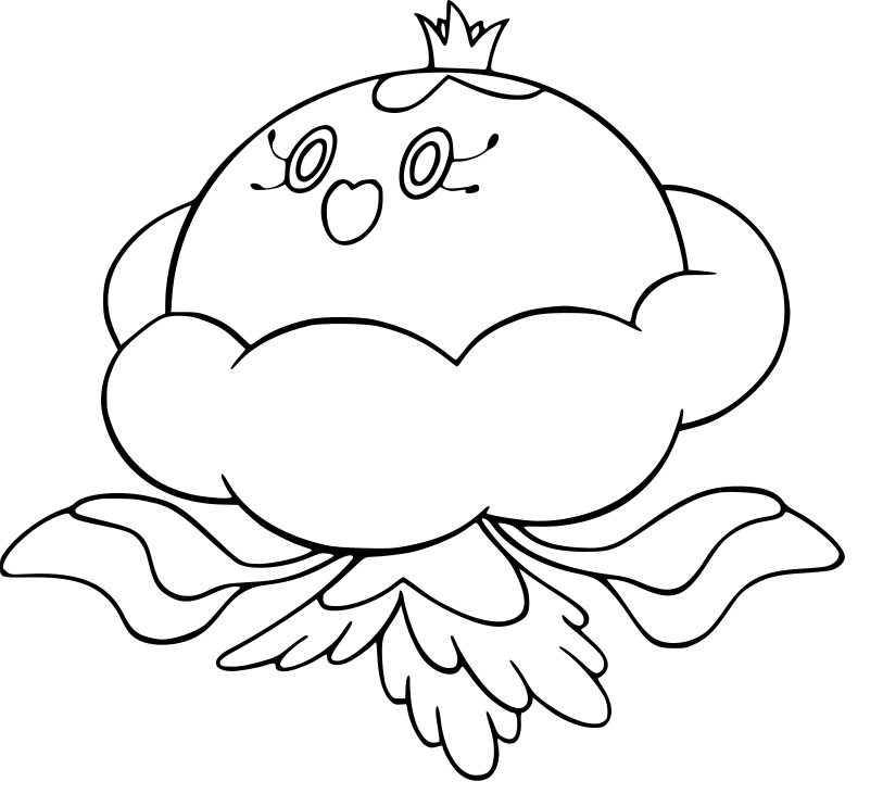 Coloriage Moyade Pokemon - Pokémon à imprimer