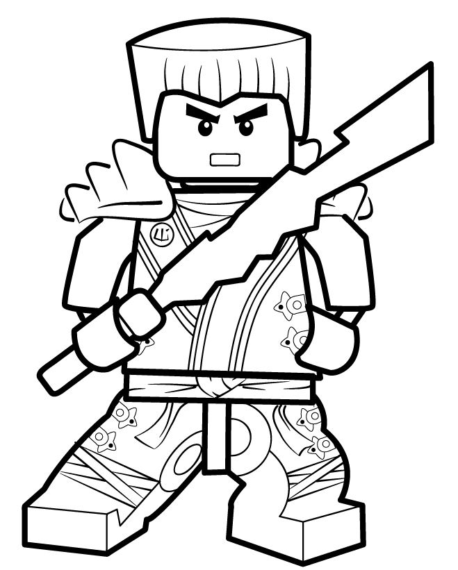 Coloriage Ninjago