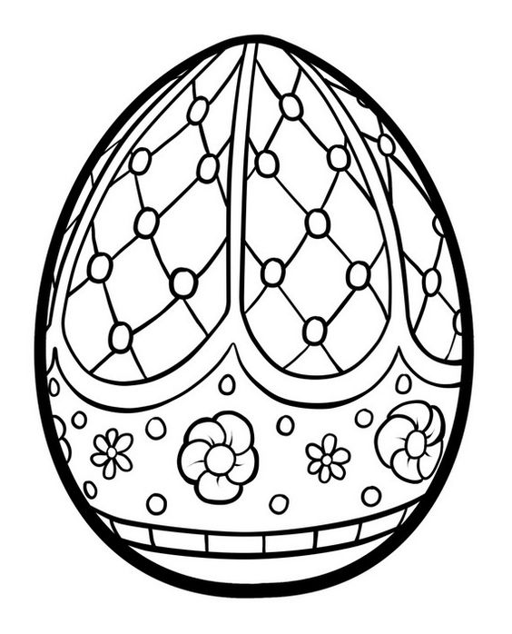 Coloriage Œuf Pâques Mandala Antistress Adulte - Pâques à imprimer