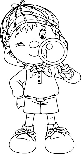 Coloriage Oui oui