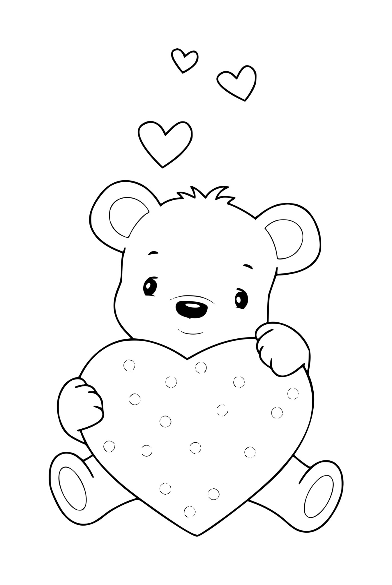 Coloriage Saint-Valentin