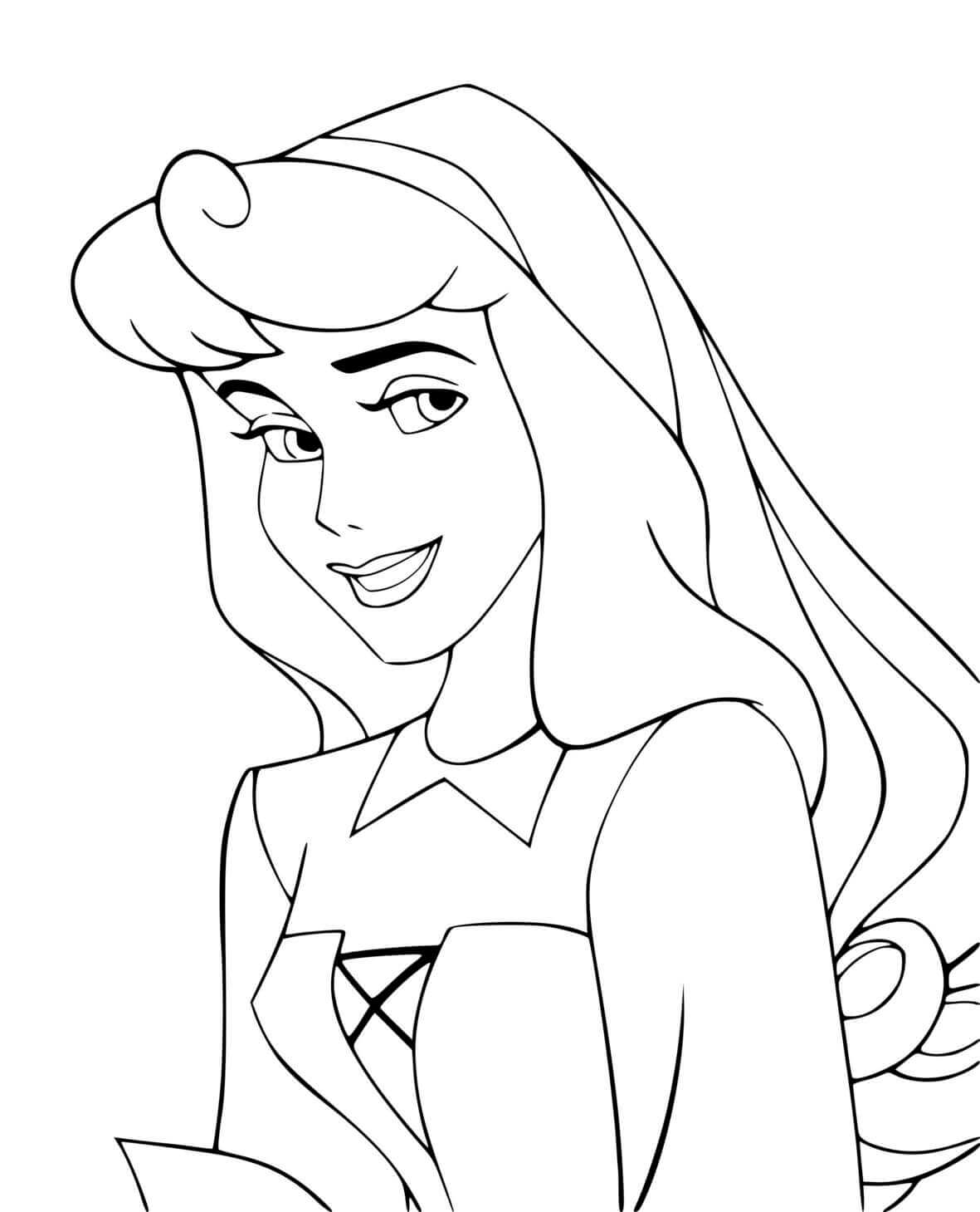 Coloriage La Belle au bois dormant