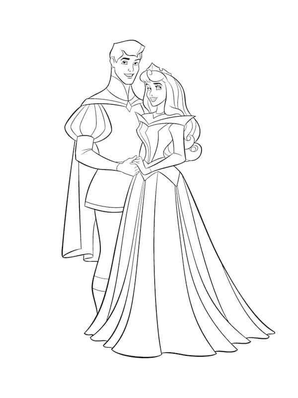 Coloriage Aurore