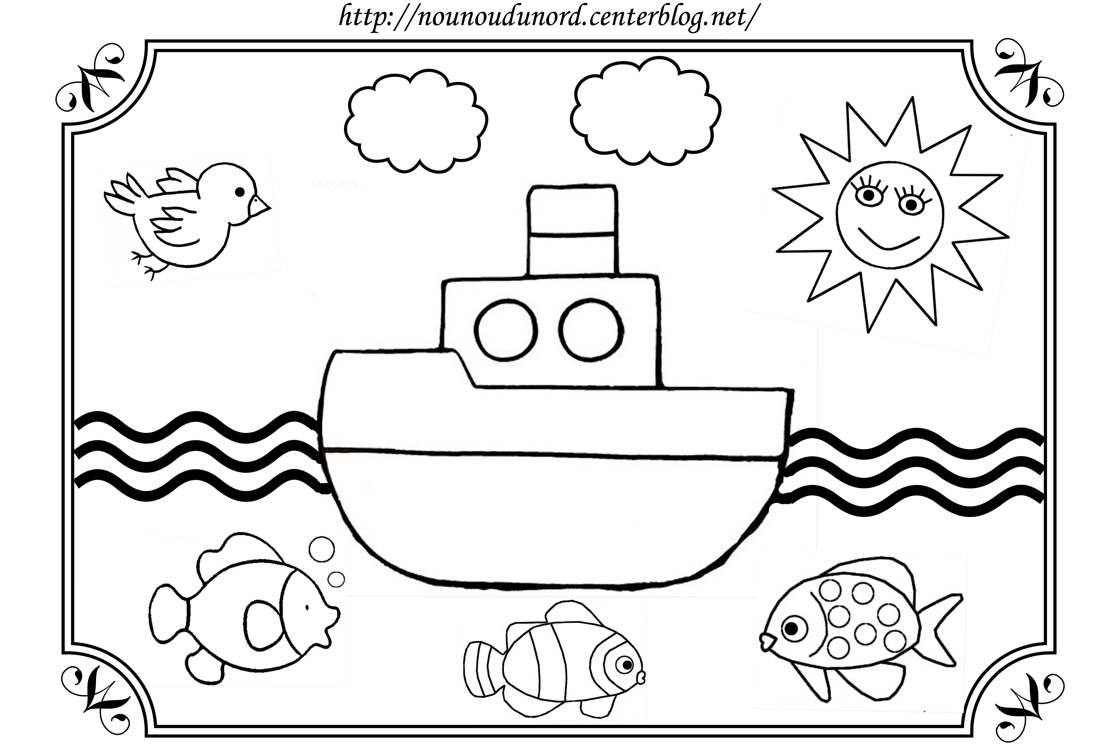 Coloriage Rentrée scolaire maternelle bienveillante - Maternelle à imprimer