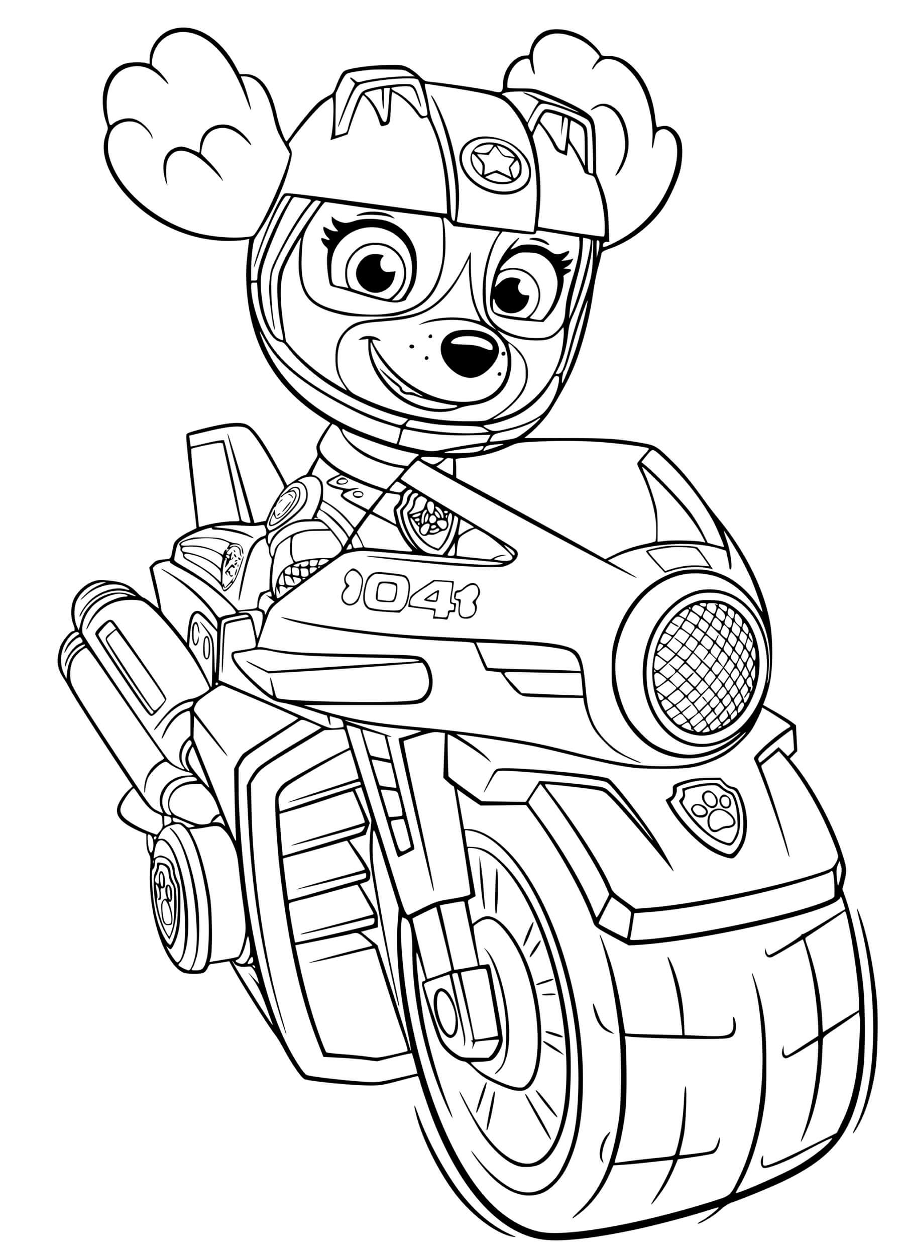 Coloriage Pat patrouille