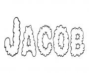 Coloriage Jacob