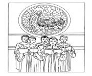 Coloriage noel adulte traditionnel 02