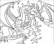 Coloriage dragon 148