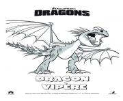 Coloriage dragon vipere film 2