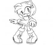 Coloriage sonic 94