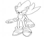 Coloriage sonic 29