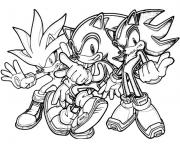 Coloriage sonic 182