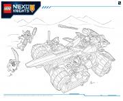 Coloriage Lego NEXO KNIGHTS products 4