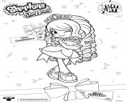 Coloriage shopkins shoppies join the party Lara Candelabra Jewel Crown