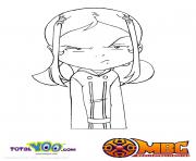 Coloriage Monster Buster Club Samantha 5