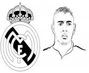 Coloriage champions league 2020 Karim Benzema Real Madrid