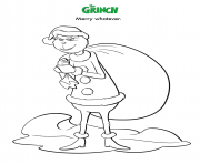 Coloriage Merry Whatever Grinch