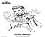 Coloriage Doctor Strange marvel super heros