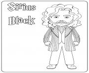 Coloriage Sirius Black