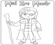 Coloriage Mad Eye Moody
